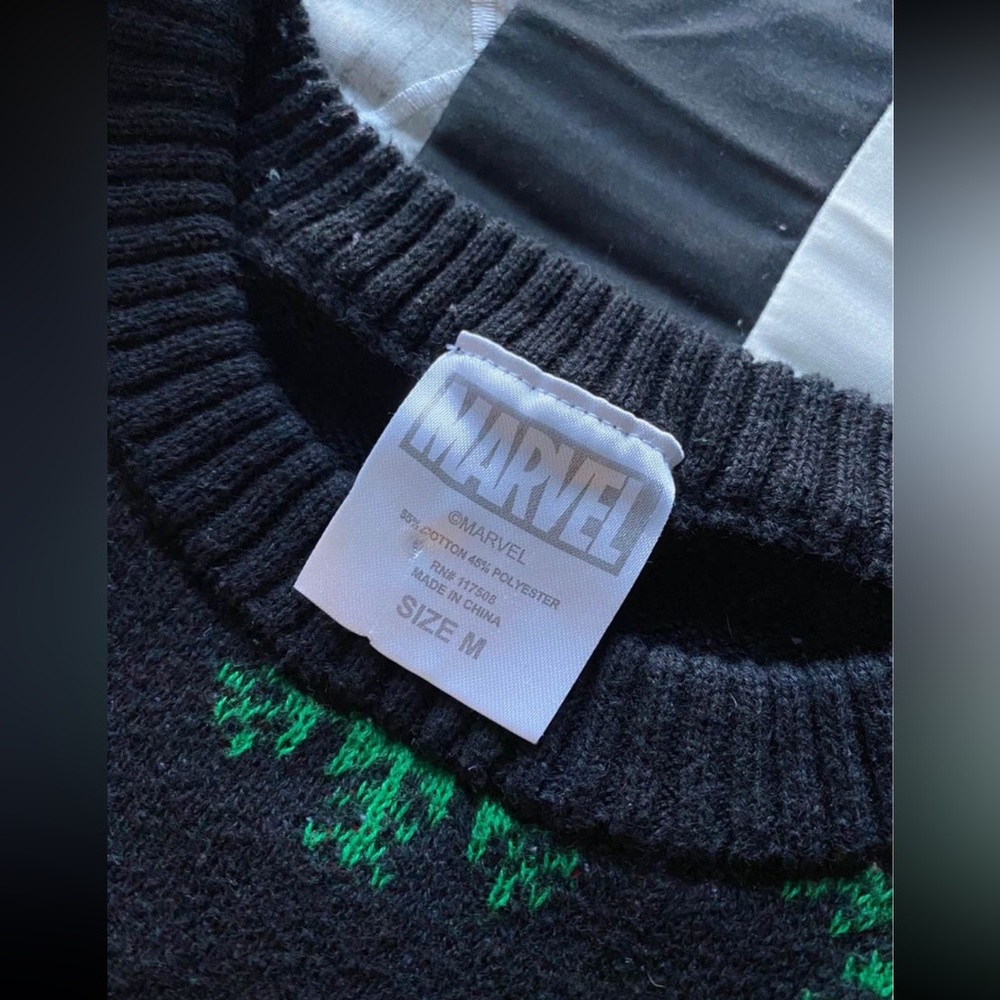 Marvel Deadpool Christmas Sweater - image 3